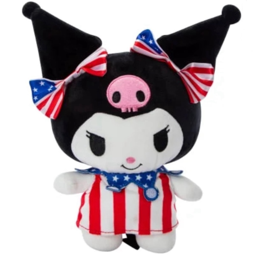Hello Kitty And Friends Patriotic Kuromi Plush